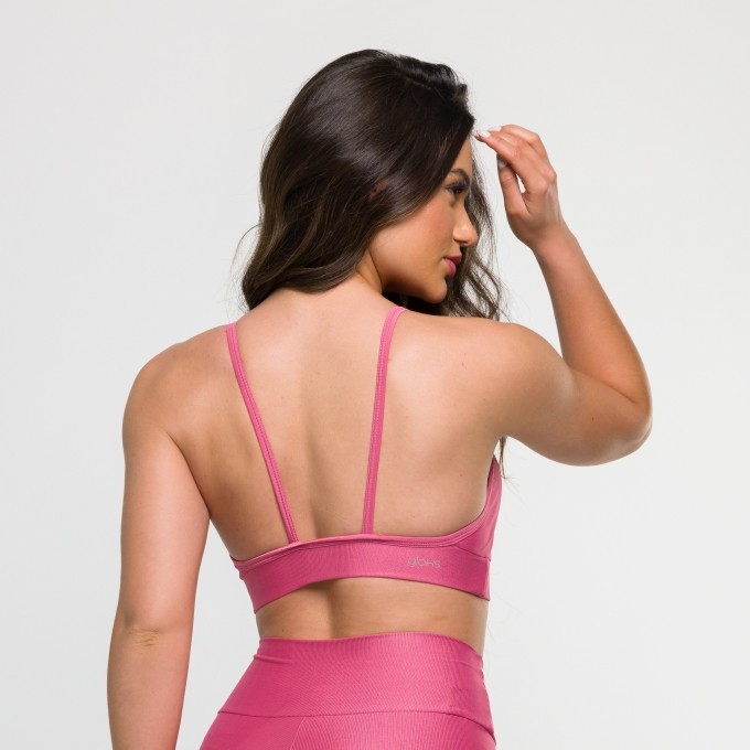 Top Trapézio Rosa Líris