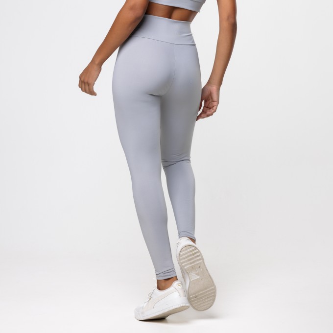 Calça Legging Drop Cinza