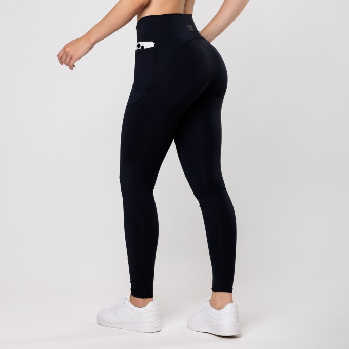 Calça Legging UP Preta com Bolso