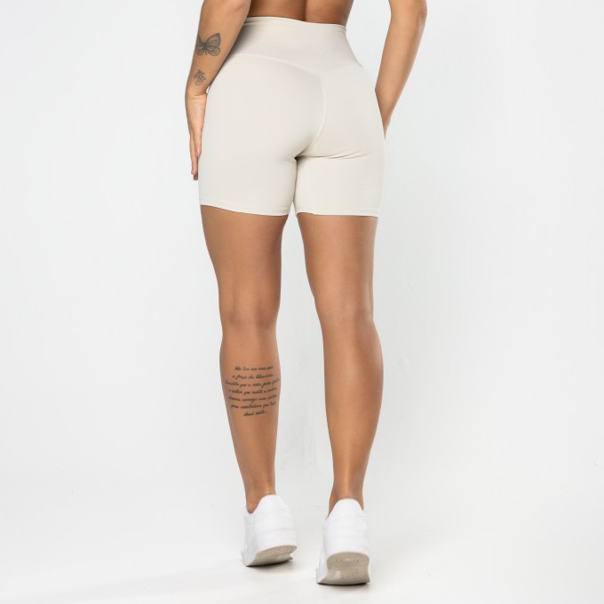 Short Gaia Cós Cruzado Off White