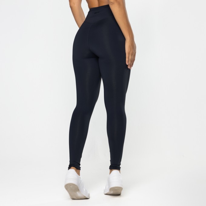 Calça Legging Gaia Cós Cruzado Preta