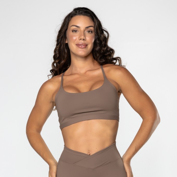 Top Sense Nadador Marrom Castanho