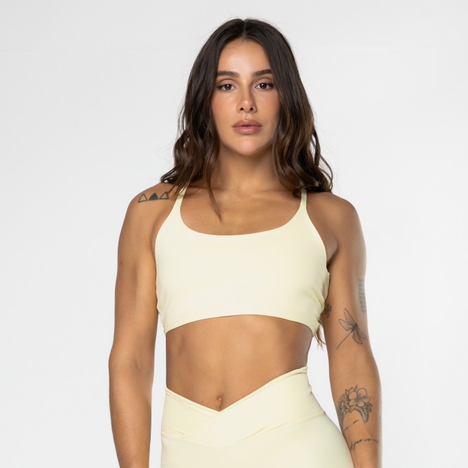 Top Sense Nadador Amarelo Manteiga