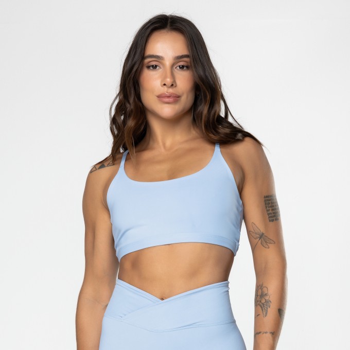 Top Sense Nadador Azul Claro