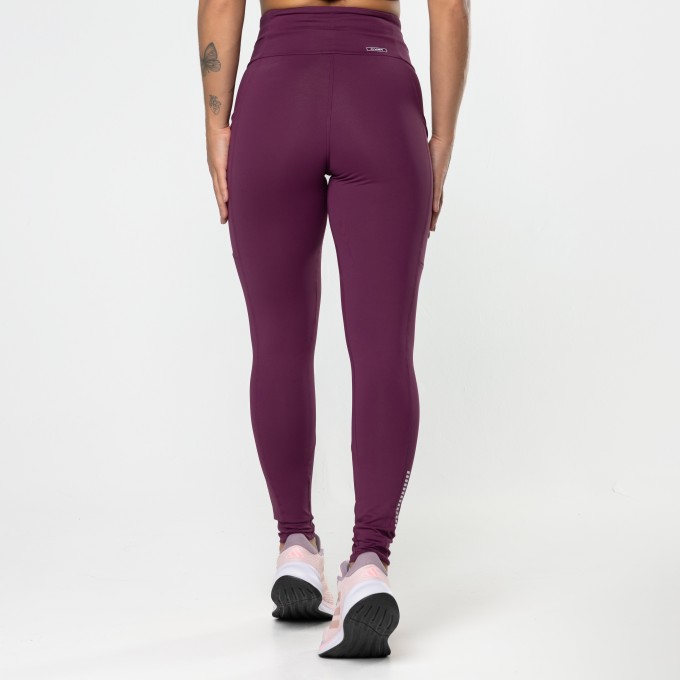 Calça Legging Pacer Multibolsos Açaí