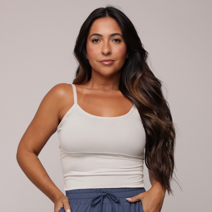 Camiseta Alça Fina Off Gelo