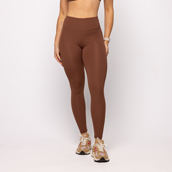Legging Sollis Marrom