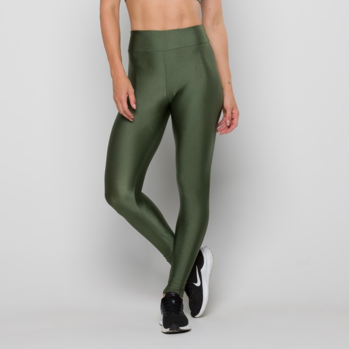 Calça Legging Glam Verde Escuro